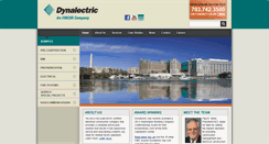 Desktop Screenshot of dynalectric-dc.com